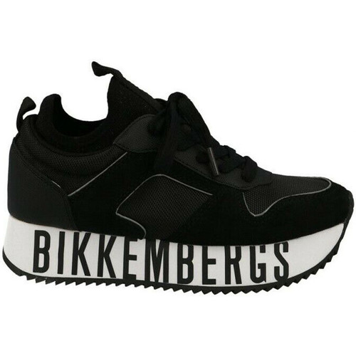 Chaussures Femme Tennis Bikkembergs B4BKW0137-BLACK Noir
