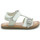 Chaussures Fille Sandales et Nu-pieds Kickers Diazz Blanc