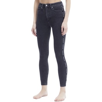 Vêtements Femme Jeans Calvin Klein Jeans High rise super skinny ankle Noir