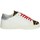 Chaussures Fille Baskets basses Date J341-HL-PN-WD2 Blanc