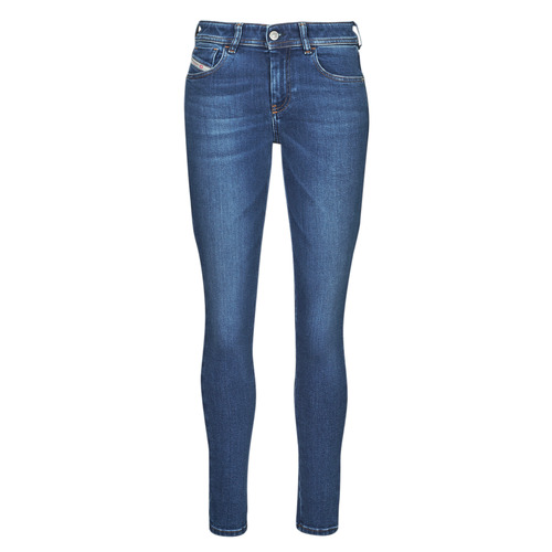 Vêtements Femme Jeans fitted skinny Diesel 2017 SLANDY Bleu foncé