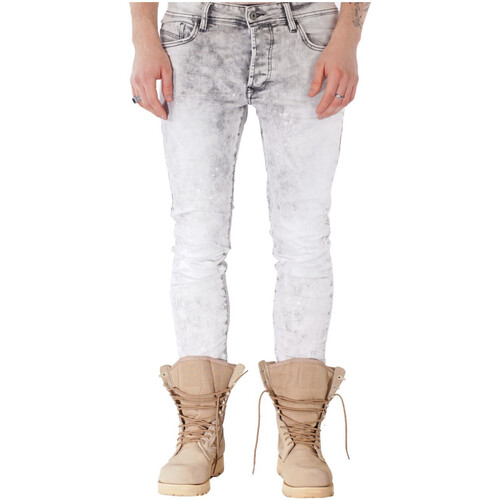 Jeans slim Project X Paris Jean 88169950 Gris clair - Vêtements Jeans slim Homme 41 