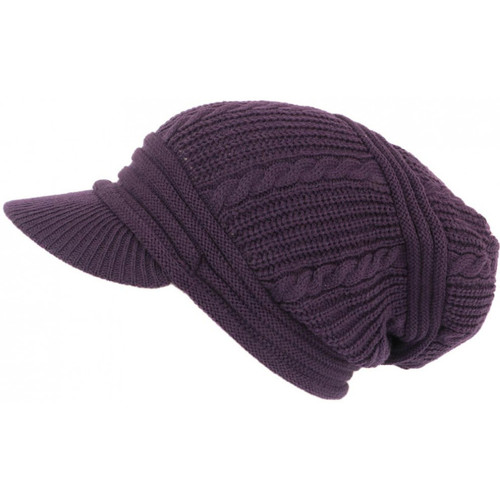 Nyls Création Bonnet Mixte Violet - Accessoires textile Bonnets 19,90 €