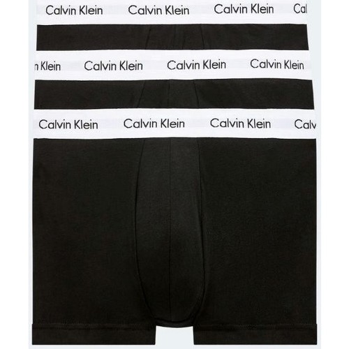 Sous-vêtements Homme Caleçons Calvin Beanie Klein Jeans 0000U2664G 3P LR TRUNK Noir
