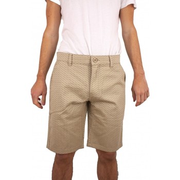 Vêtements Homme Shorts / Bermudas Torrente Fiji Beige Tête de Mort