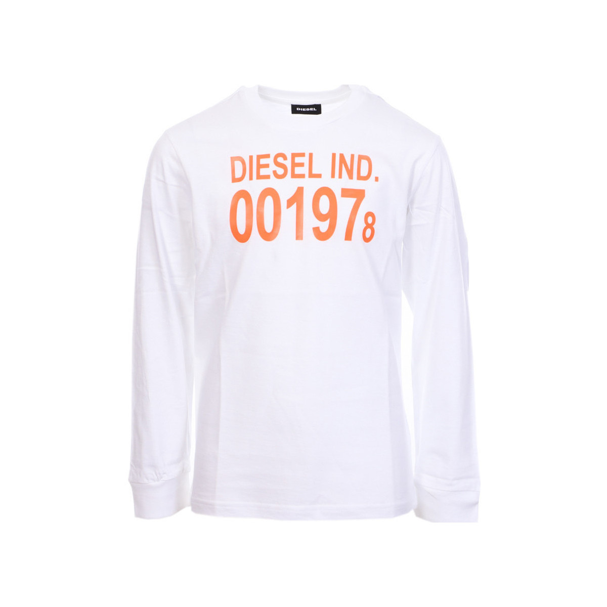Vêtements Garçon T-shirts & Polos Diesel 00J4YC-00YI9 Blanc