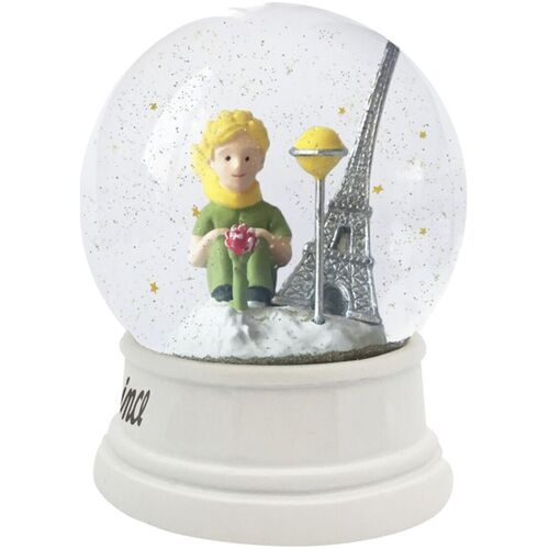 Elue par nous Enfant Statuettes et figurines Kiub Boule à neige Petit Prince Paris Blanc