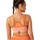 Vêtements Femme Brassières de sport Asics Cropped Logo Seamless Bra Orange