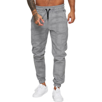 Vêtements Homme Pantalons de survêtement Cabin Jogging homme à carreaux Jogging R1228 gris clair Gris