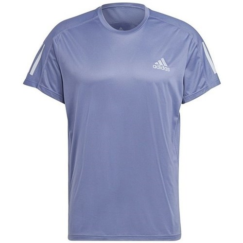 Vêtements Homme T-shirts manches courtes adidas Originals Own The Run Tee Violet