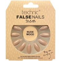 Beauté Femme Accessoires ongles Technic Faux ongles Stiletto   Nude Mood Autres