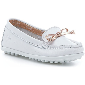 Chaussures Fille Chaussures bateau Aster Mokine Blanc