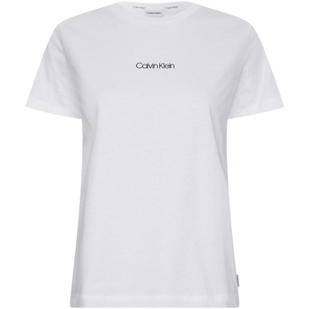 Vêtements Femme T-shirts manches courtes Calvin Klein Jeans K20K202912 Blanc