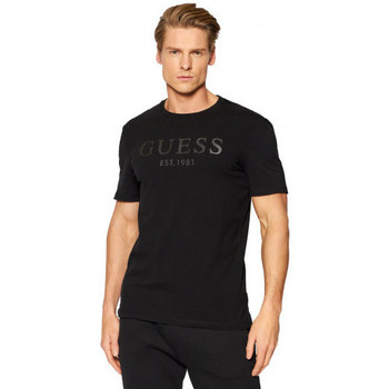 Vêtements Homme Débardeurs / T-shirts adidas sans manche Guess Tee shirt homme  noir M2RI29 - XS Noir