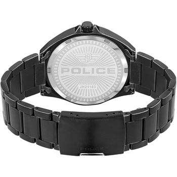 Police PEWJH2110301, Quartz, 48mm, 5ATM Noir