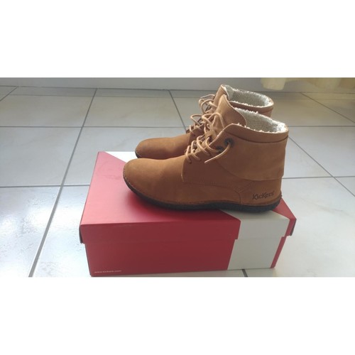 Kickers Adulte Kickers Hobbytwo CAMEL Marron - Chaussures Boot Femme 25,00 €