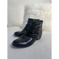 Chaussures Femme Bottines Sans marque Bottines cloutées 39 Noir