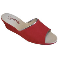 Chaussures Femme Mules Original Milly PANTOUFLES DE CHAMBRE MILLY - 7000 ROUGE Rouge