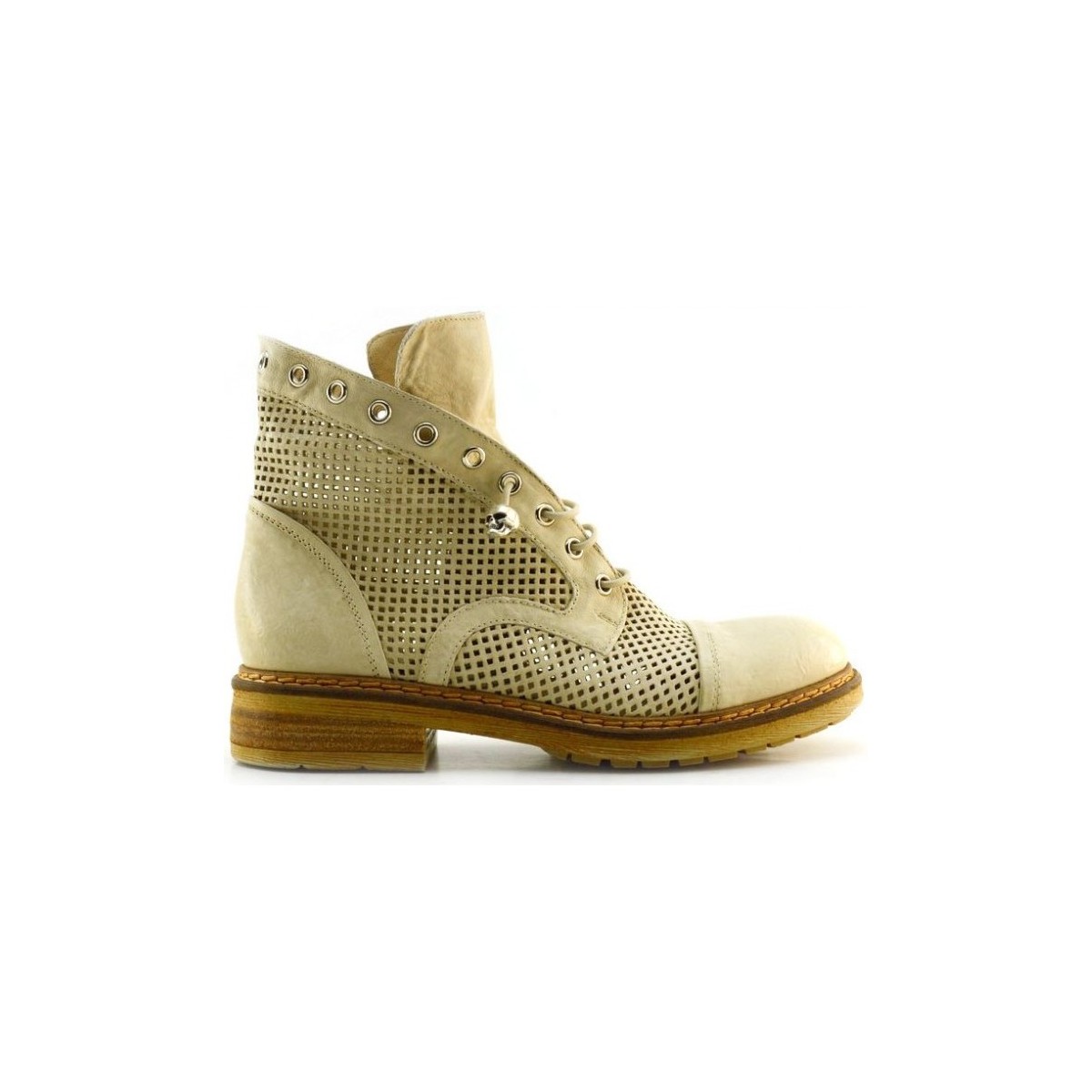Chaussures Femme Boots Now 6011 Gris