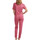 Vêtements Femme Pyjamas / Chemises de nuit Lisca Pyjama pantalon top manches courtes Juliette Rose