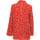 Vêtements Femme Vestes / Blazers Opullence blazer  36 - T1 - S Rouge Rouge