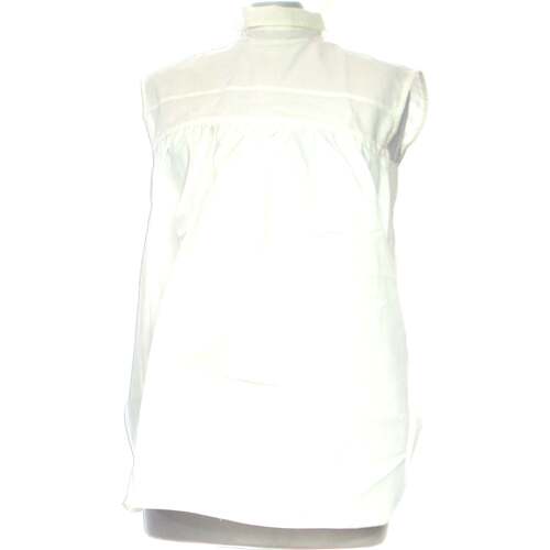 Vêtements Femme La Fiancee Du Me Zara débardeur  34 - T0 - XS Blanc Blanc