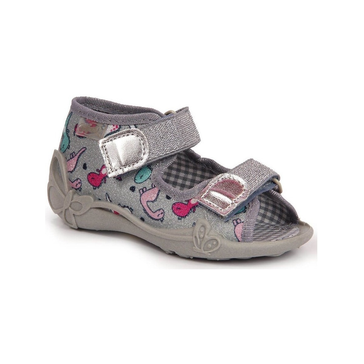 Chaussures Enfant Chaussons Befado BEF9 Gris