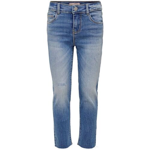 Vêtements Fille Jeans Glimmering Only 15253090 EMILY-LIGHT BLUE DENIM Bleu