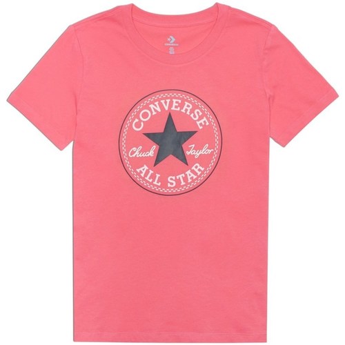 Femme Converse Chuck Patch Nova Rose - Vêtements T-shirts manches courtes Femme 48 