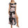 Vêtements Femme Tops / Blouses Lisca Top froncé épaules tombantes Hawaii Noir