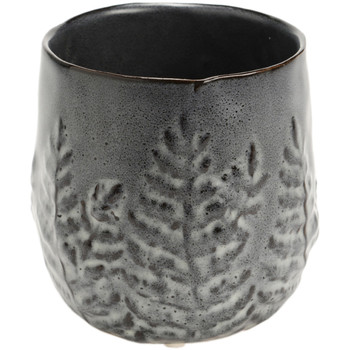 Maison & Déco Vases / caches pots d'intérieur Amadeus Cache Pot de Fleur en céramique grise - RYOKAN Gris