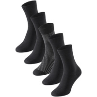 Accessoires Femme Chaussettes Schiesser Socks noir/rayures