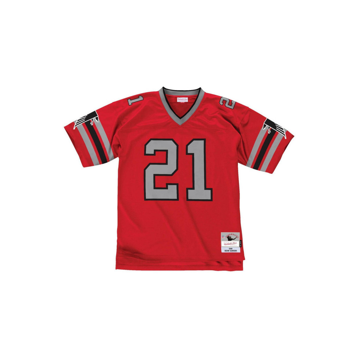 Vêtements T-shirts manches courtes Mitchell And Ness Maillot NFL Deion Sanders Atla Multicolore