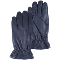 Accessoires textile Homme Gants Isotoner gants homme cuir marine 85296 Marine