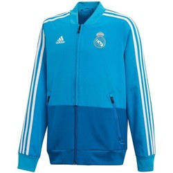 Vêtements Garçon Vestes de zwartêtement adidas Originals Real Madrid Pre Jkt Bleu