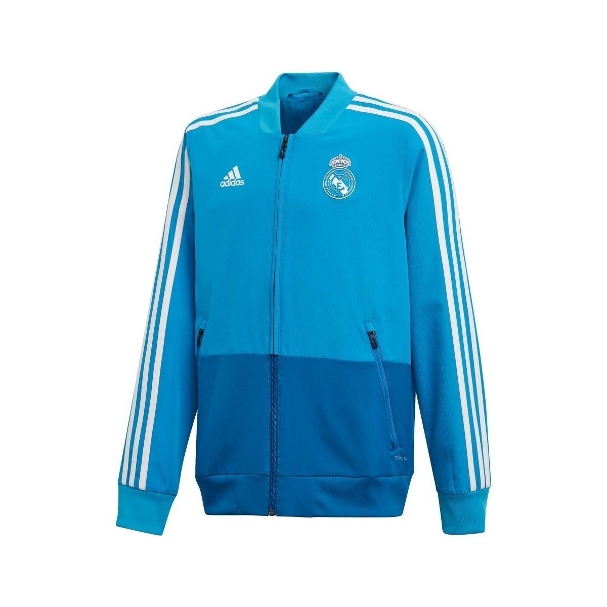 Vêtements Garçon Vestes de survêtement adidas Originals Real Madrid Pre Jkt Bleu