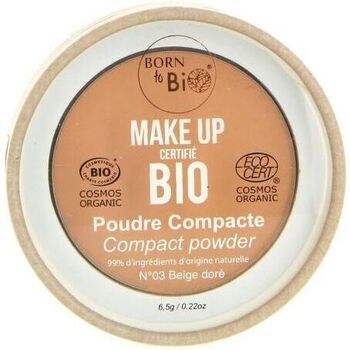 Beauté Femme Blush & poudres Born To Bio - Poudre compacte - certifié bio - N°3 Beige... Autres
