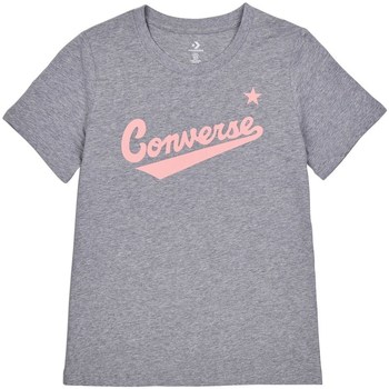 Vêtements Femme T-shirts top manches courtes Converse buy koton hoodie sport sweatshirt Gris