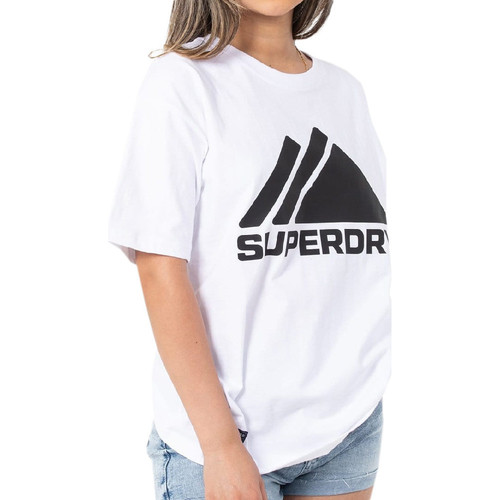 Vêtements Femme T-shirts & Polos Superdry W1010607A Blanc