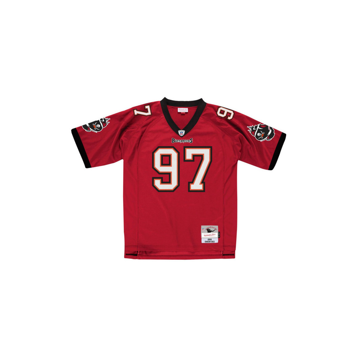 Vêtements T-shirts manches courtes Mitchell And Ness Maillot NFL Simeon Rice Tampa Multicolore