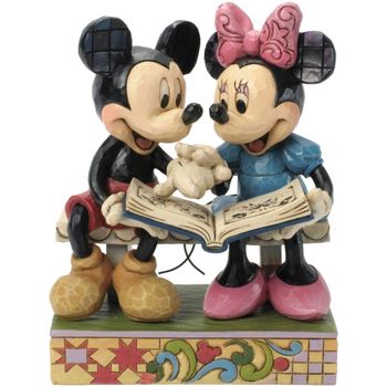 Maison & Déco Statuettes et figurines Enesco Figurine Collection Mickey et Minnie Anniversaire Multicolore