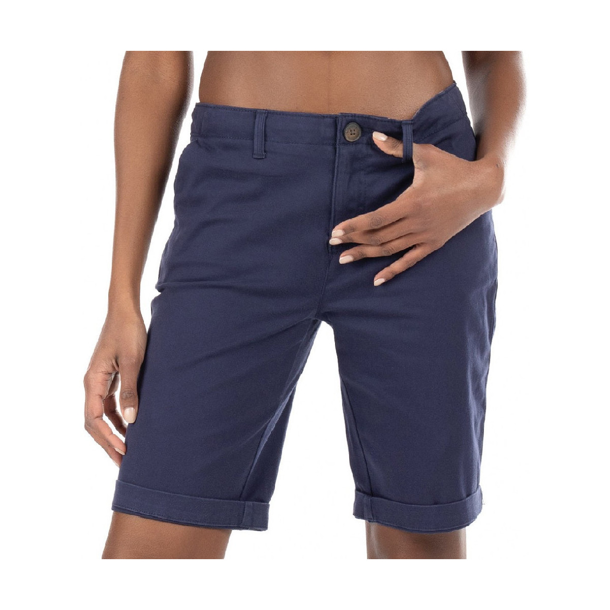 Vêtements Femme Shorts / Bermudas Superdry W7110007A Bleu