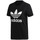 Vêtements Femme T-shirts manches courtes adidas Originals adidas Trefoil Tee Noir