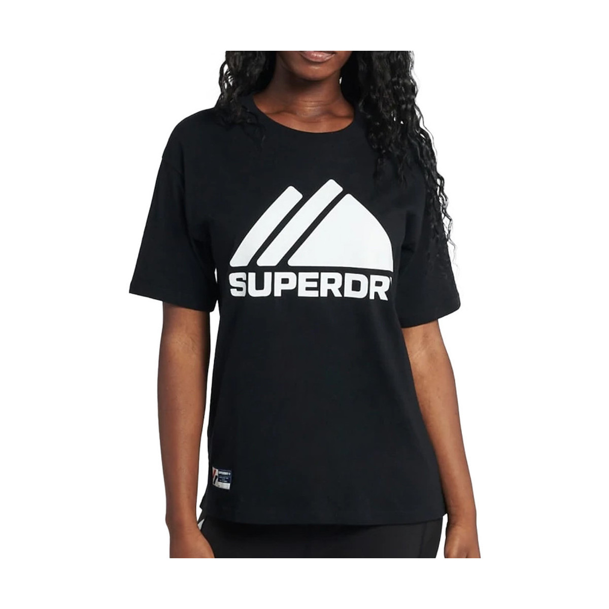 Vêtements Femme T-shirts & Polos Superdry W1010607A Noir
