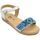 Chaussures Enfant Sandales et Nu-pieds MTNG 47553 Laminado Silver Bleu