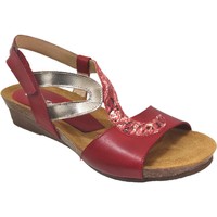 Chaussures Femme Sandales et Nu-pieds Xapatan 1527 Rouge cuir