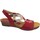 Chaussures Femme Sandales et Nu-pieds Xapatan 1527 Rouge