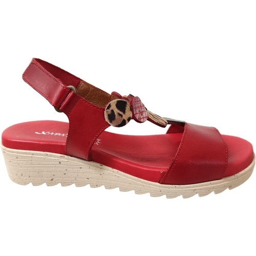 Xapatan 1676 Rouge - Chaussures Sandale Femme 69,90 €