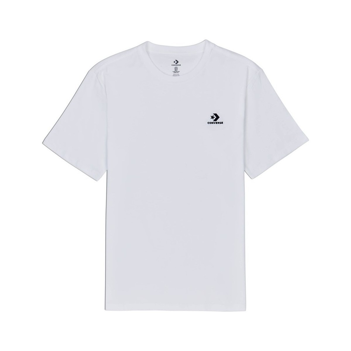 Vêtements Homme T-shirts manches courtes Converse Embroidered Star Chevron Blanc