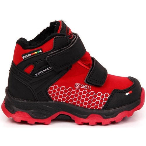 Chaussures Enfant Boots American Club AM853D Rouge